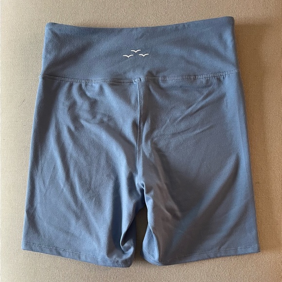 LazyPants blue biker shorts. - Picture 2 of 2